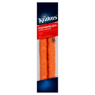 Krakus Podwawelska Gekochte geräucherte Schweinewurst 520g