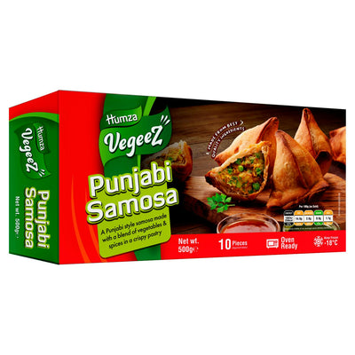 Humza Punjabi Vegetable Samosas Frozen 500g