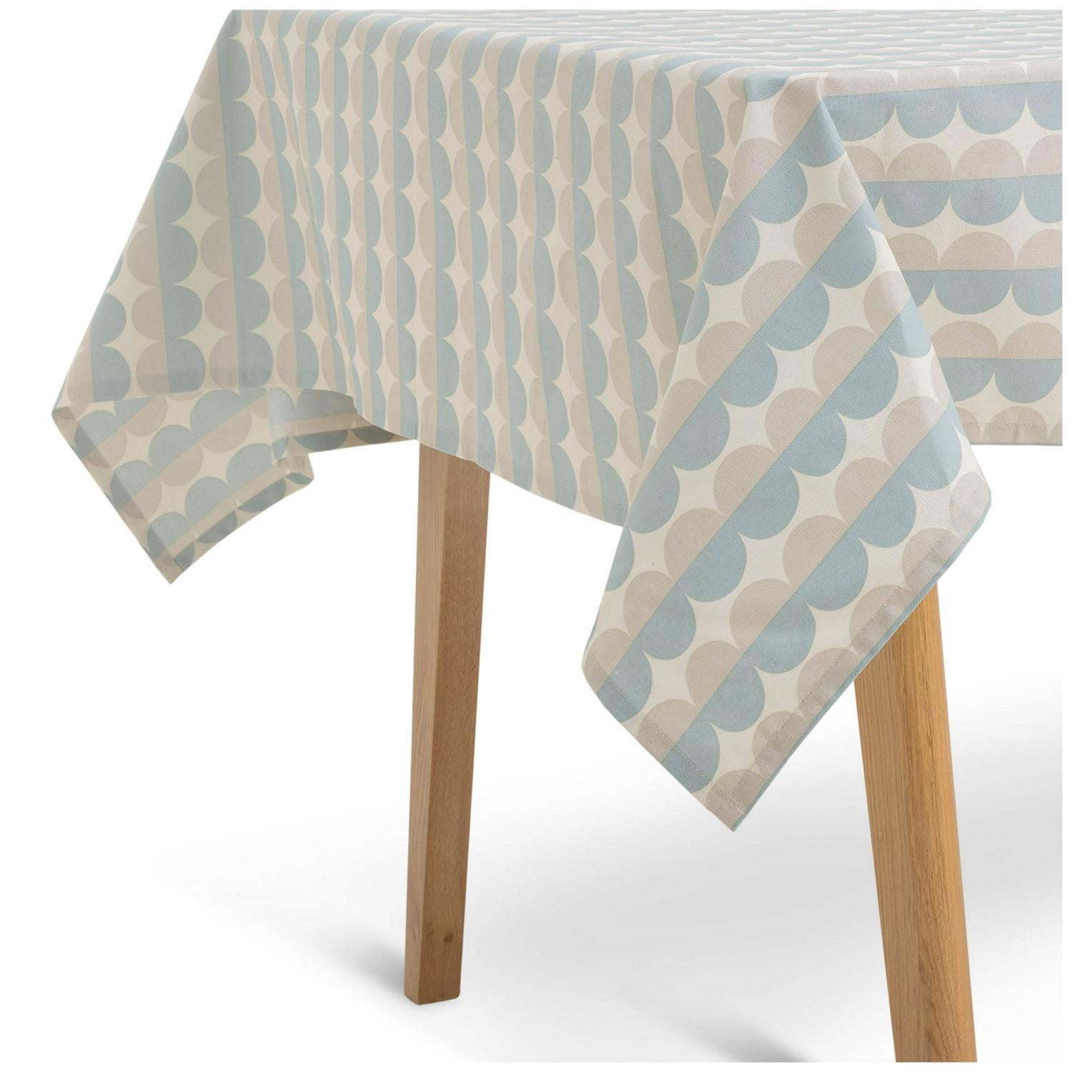 Habitat block print table cloth 140 x 180cm, UK version