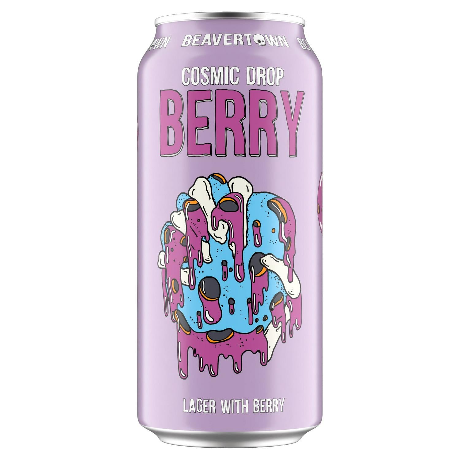 Beavertown Cosmic Drop Berry Punch Lager 440ml - British product