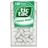 Tic Tac Fresh Mint Sweets x100 49g