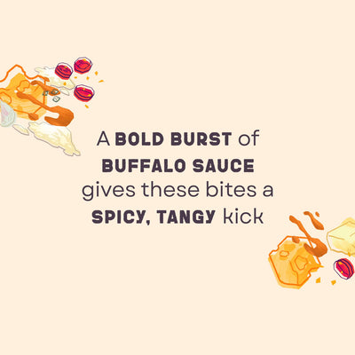 Sainsburys Emmentaler und Extra reifer Cheddar Kartoffel-Frittata-Bites mit Buffalo-Sauce 130g - Jetzt online bei McGrocer kaufen