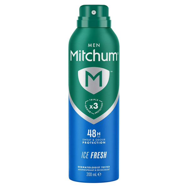 Mitchum Men Triple Odor Defense Protection Ice Fresh Anti-perspirant & Deodorant 200ml