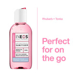 Ineos hand sanitiser rhubarb + tonka 50ml, imported from the UK