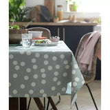 Habitat Spot Wipe Clean Table Cloth - Grey