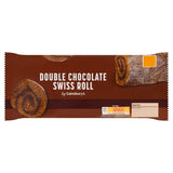 Sainsbury's Double Chocolate Swiss Roll 228g