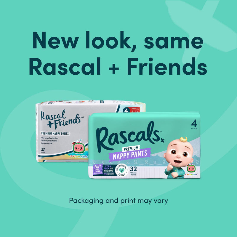 Rascals CoComelon nappy pants size 7 x22 imported from the UK