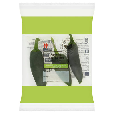 Poivrons Piments Verts Sainsbury 65g