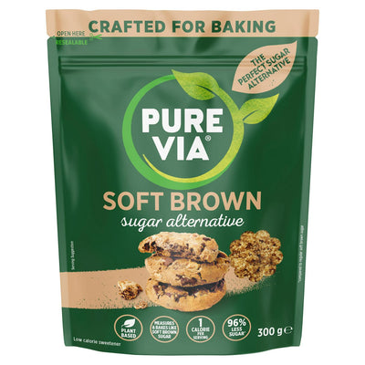 Pure Via Brauner Zucker-Alternative Süßstoff 300g