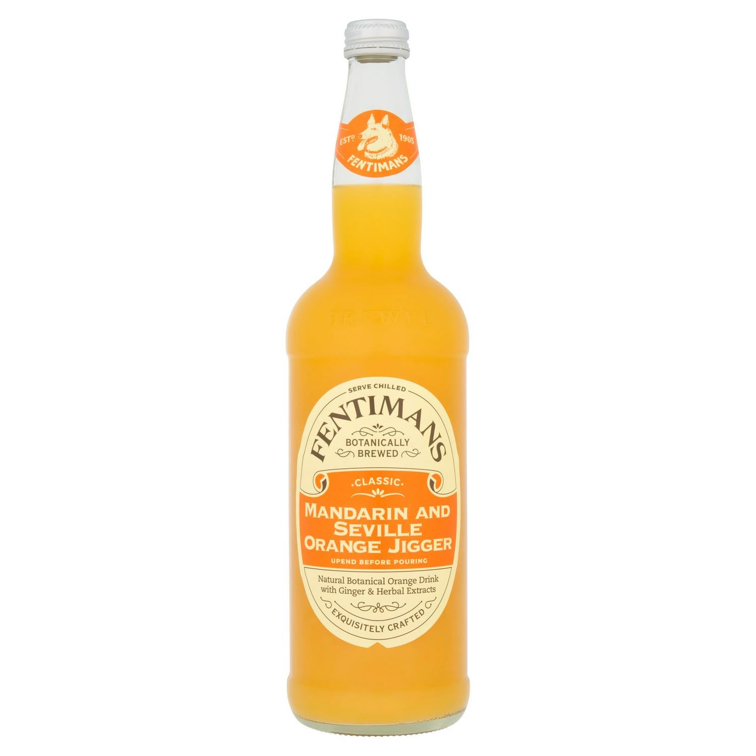 Fentimans classic mandarin and seville orange botanical drink 750ml - British product