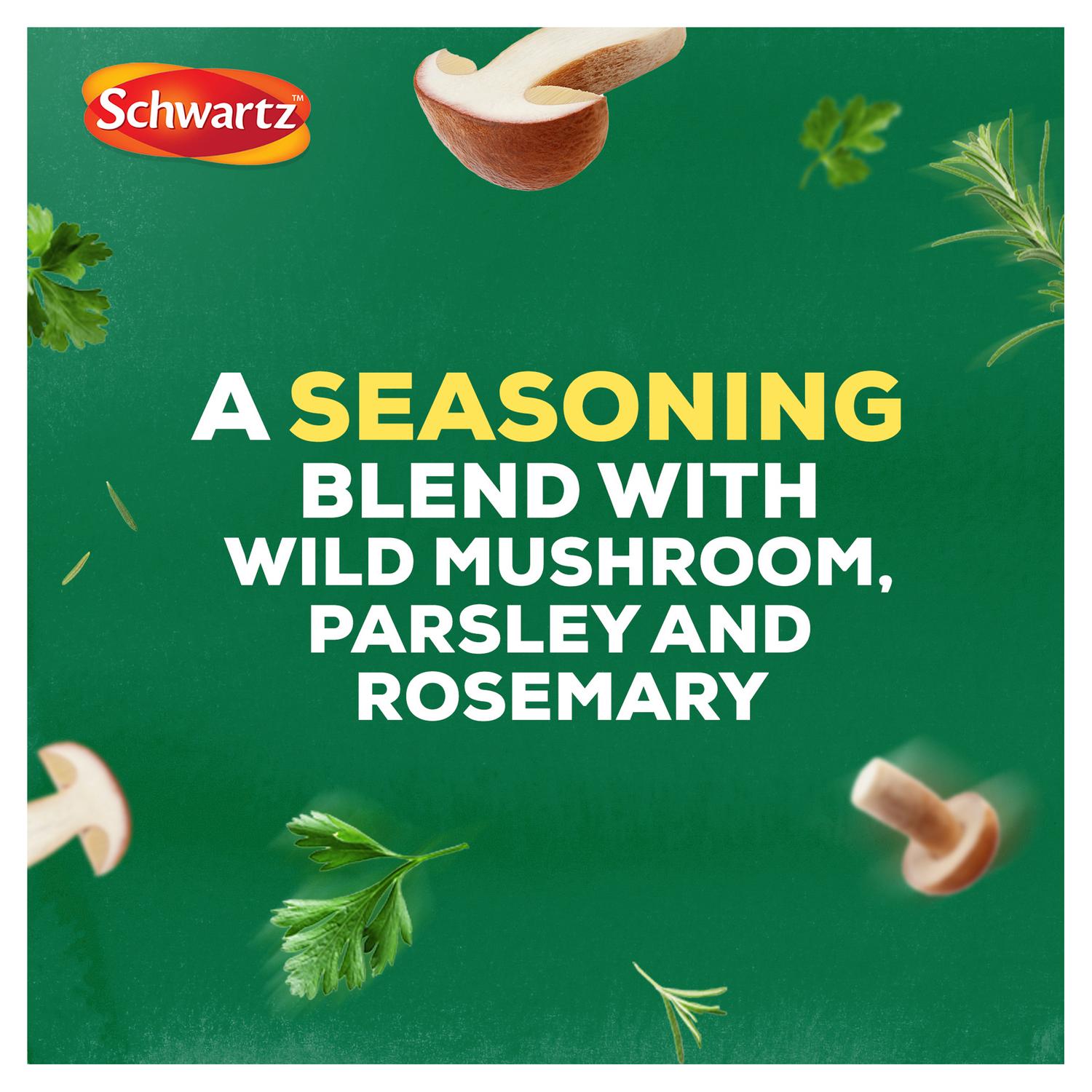 Schwartz Bella Italia Pollo Funghi Creamy Chicken & Wild Mushroom Rigatoni Recipe Mix 30g