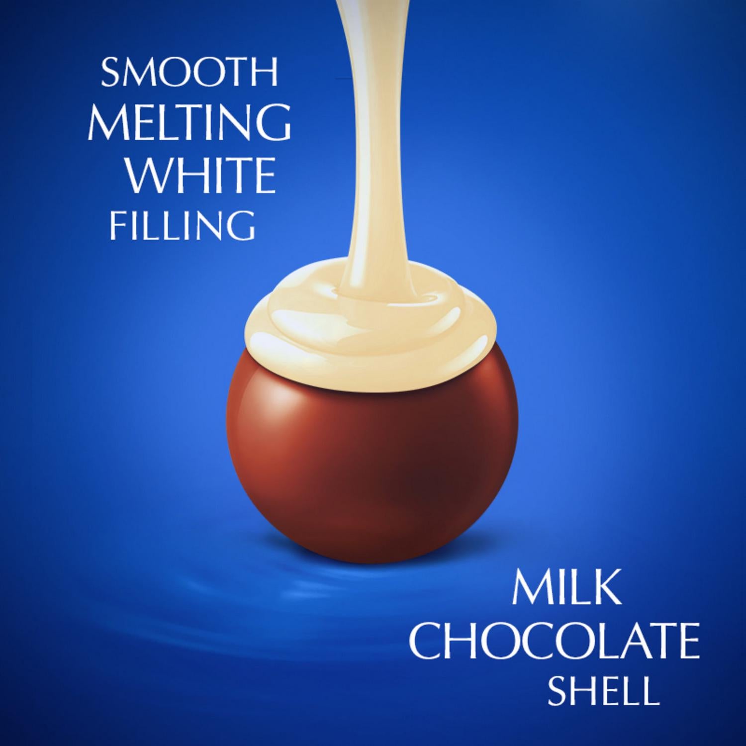 Lindt milk and white chocolate truffles 200g, UK version