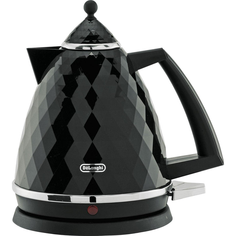 De'Longhi Kettle Brillante Black 1.7 Litre - British product