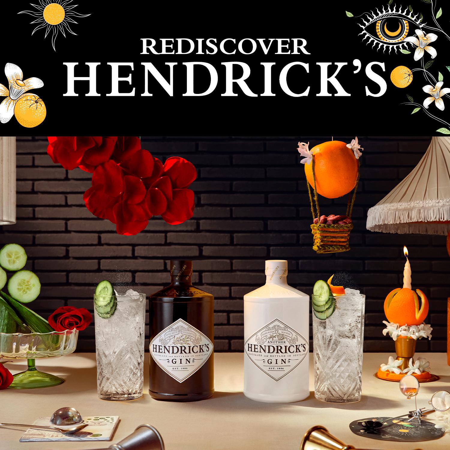 Hendrick's Another Gin 70cl, Scottish gin with orange blossom - British product