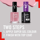 Rimmel Super Gel Grape Sorbet nail polish (British brand)