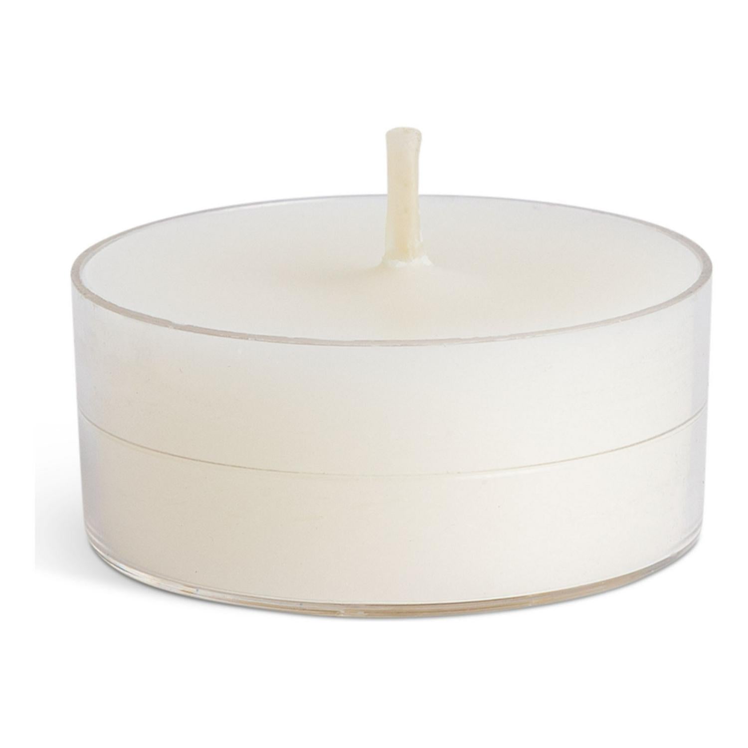 Habitat Luxe Pack of 12  Clear Cup Tealights - Pomegranate & Baies