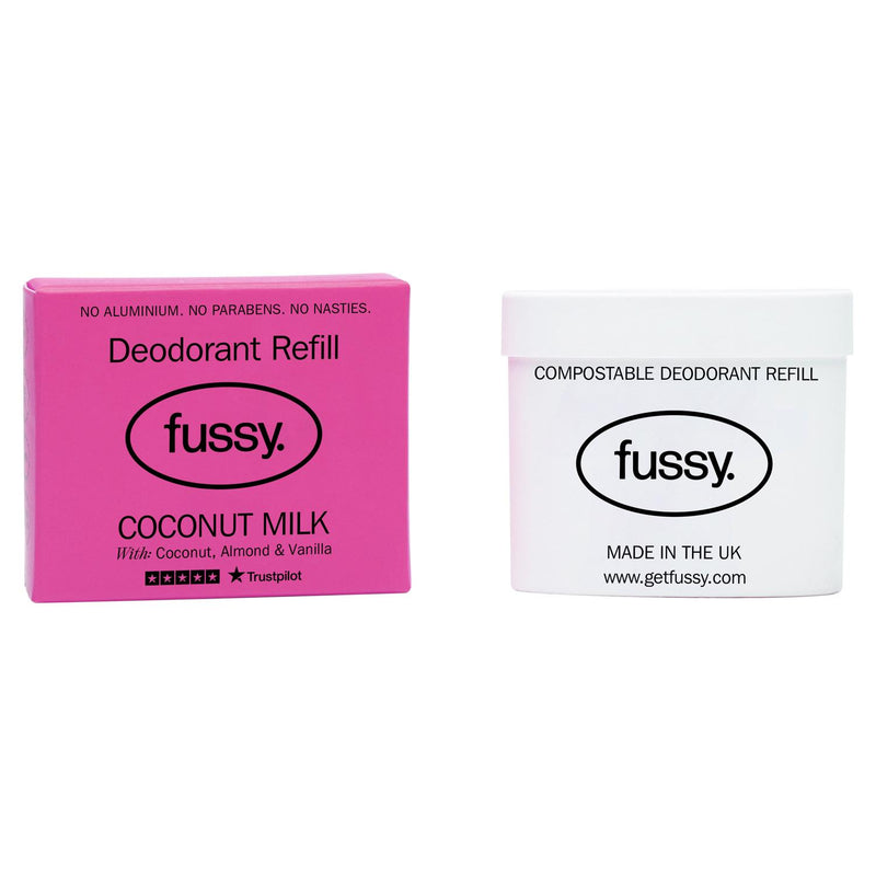 Fussy Coconut Milk Deodorant Refill 40g