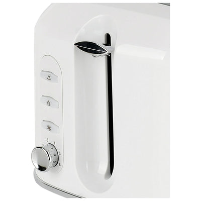 Cookworks Texture Tilly 2-Scheiben-Toaster - Weiß