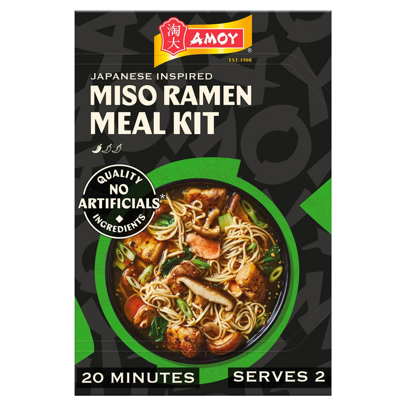 Miso Ramen Meal Kit with Sachets for Two 177g