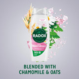 Radox Feel Moisturised Shower Gel Chamomile & Oat Body Wash 450ml