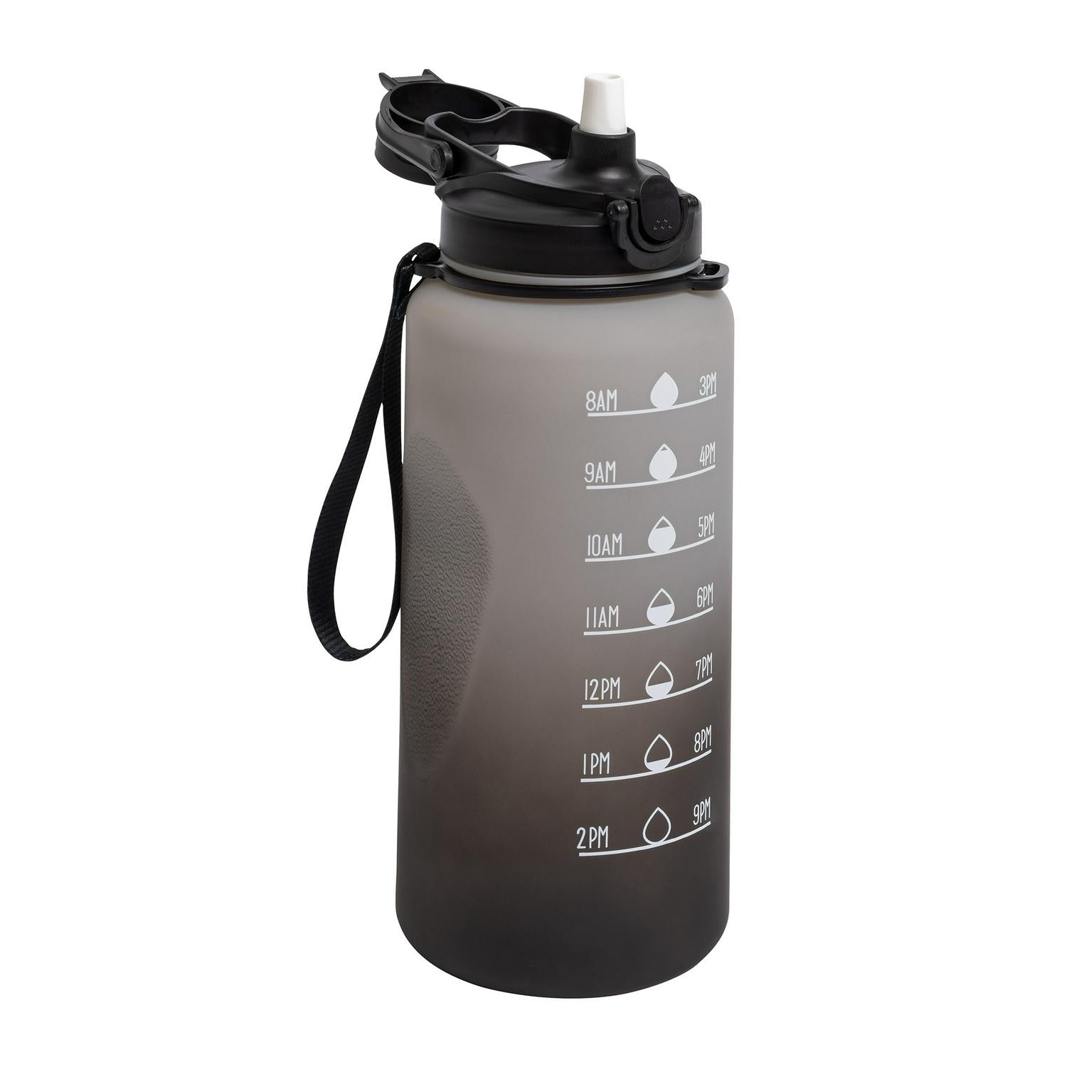 Sainsbury's Home Grey Ombre Tracker Bottle 2.2L (British brand)