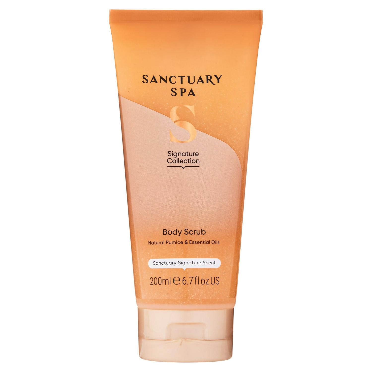 Sanctuary Spa body scrub 200ml gel exfoliant with natural pumice - British product