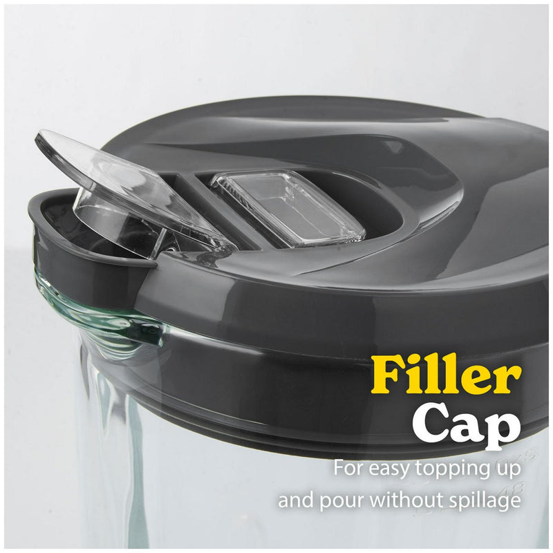 Russell Hobbs Go Create 1.5L Glass Jug Blender, imported from the UK