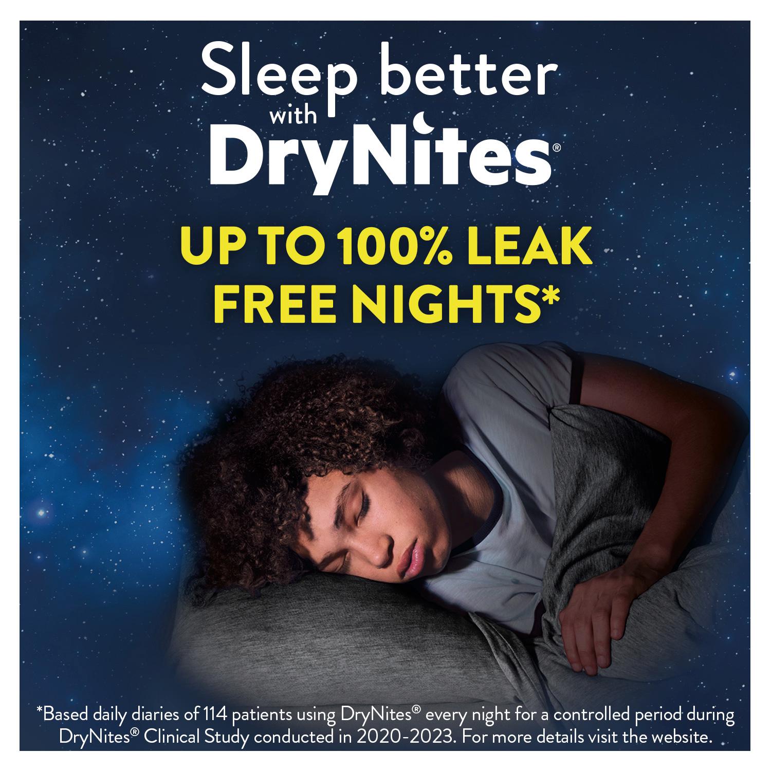 Huggies DryNites boys bedwetting pyjama pants 9 pack, UK version