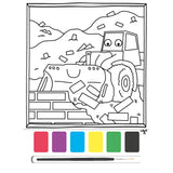 Igloo Books Things That Go Paint & Colour Book, UK version