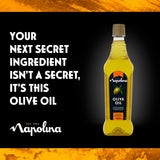 Napolina Olive Oil Cooking 750ml Bottle, imported from the UK