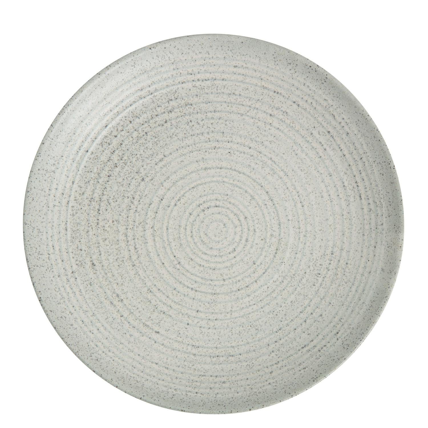 Habitat Textured Ripple Side Plate Chalk grey, UK version
