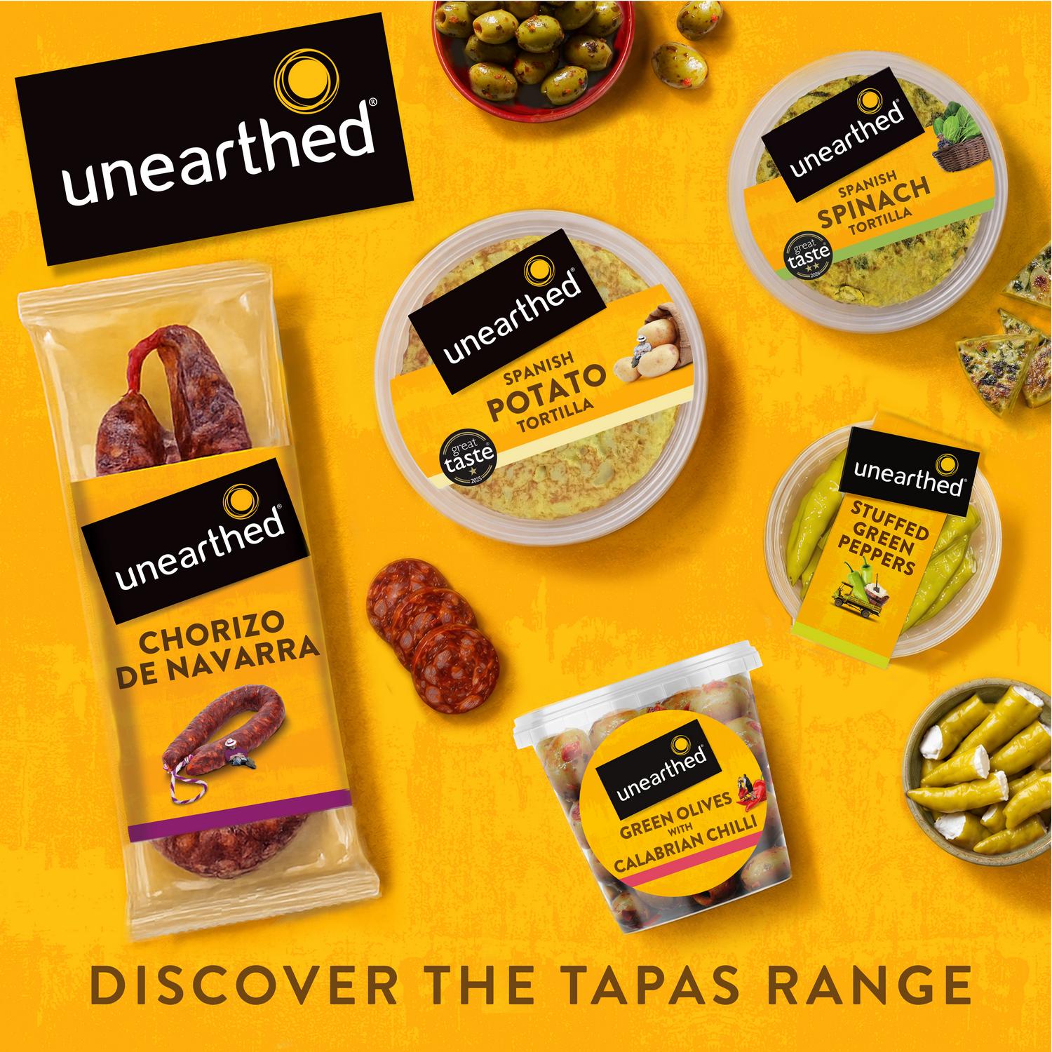 Unearthed rosemary and black pepper olives 342g (British brand)
