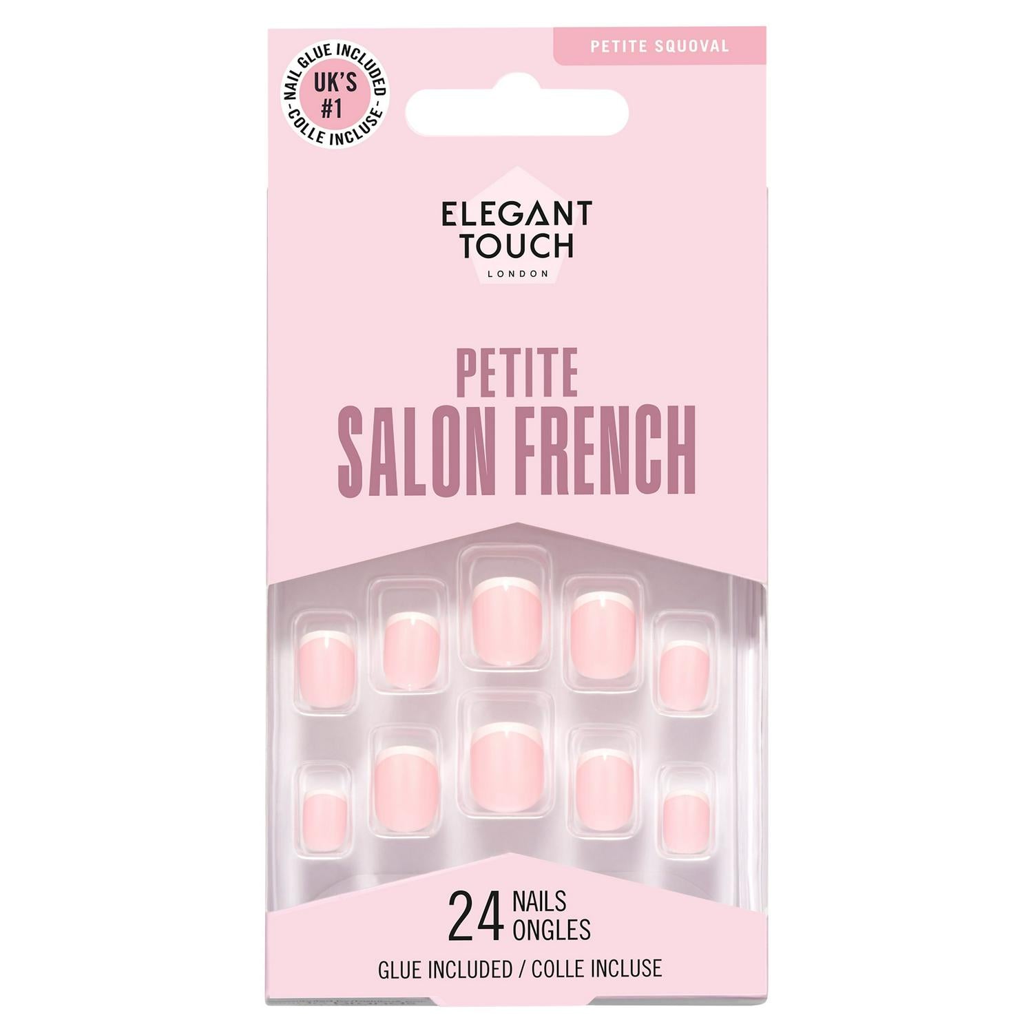 Elegant Touch London French Press On Nails 24 Pack - British product