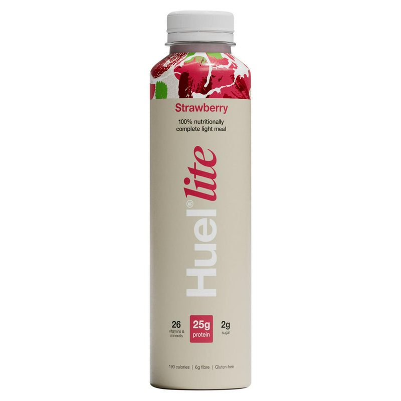 Huel strawberry flavoured meal replacement shake 500ml, UK version