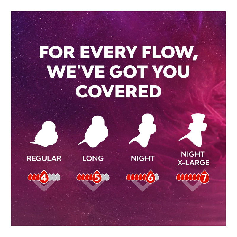 Bodyform Ultra Night Sanitary Towels Wings 9 pack - British product