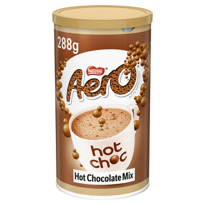 Sainsburys Aero Hot Chocolate Powder Jar 288g- Buy online at McGrocer