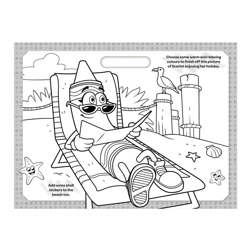 Crayola Jumbo Colouring & Activity Pad 32 Pages - British product