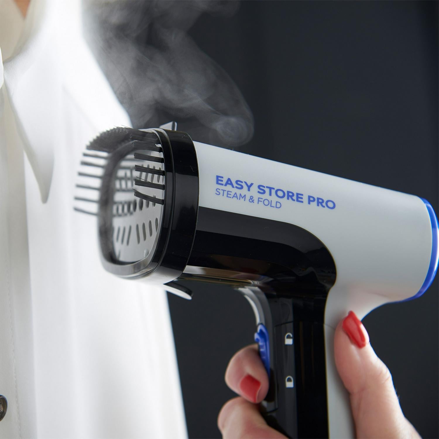 Russell Hobbs Steam Genie Easy Store Handheld Steamer, imported from the UK