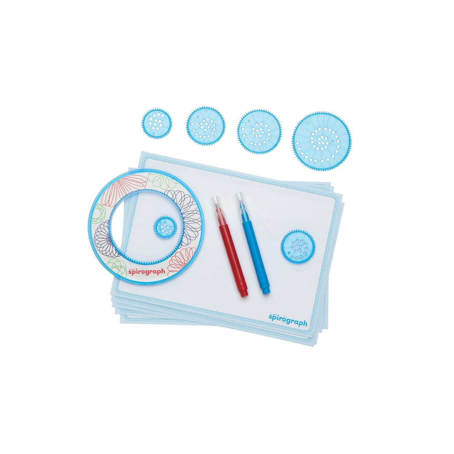 Spirograph Drawing Envelope Creative Set with Wheels (British brand)