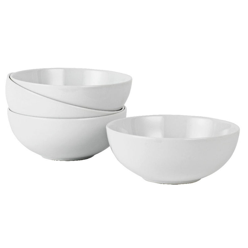 Sainsbury's porcelain cereal bowl white 16cm imported from the UK