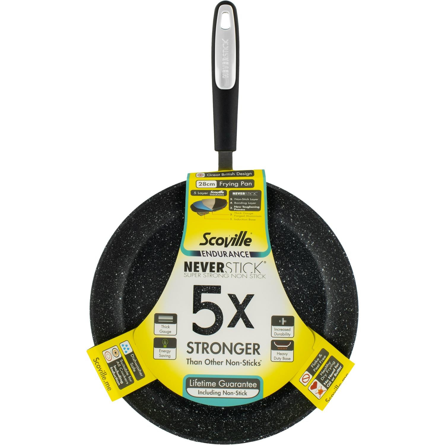 Scoville Neverstick Endurance Frying Pan 28cm (British brand)