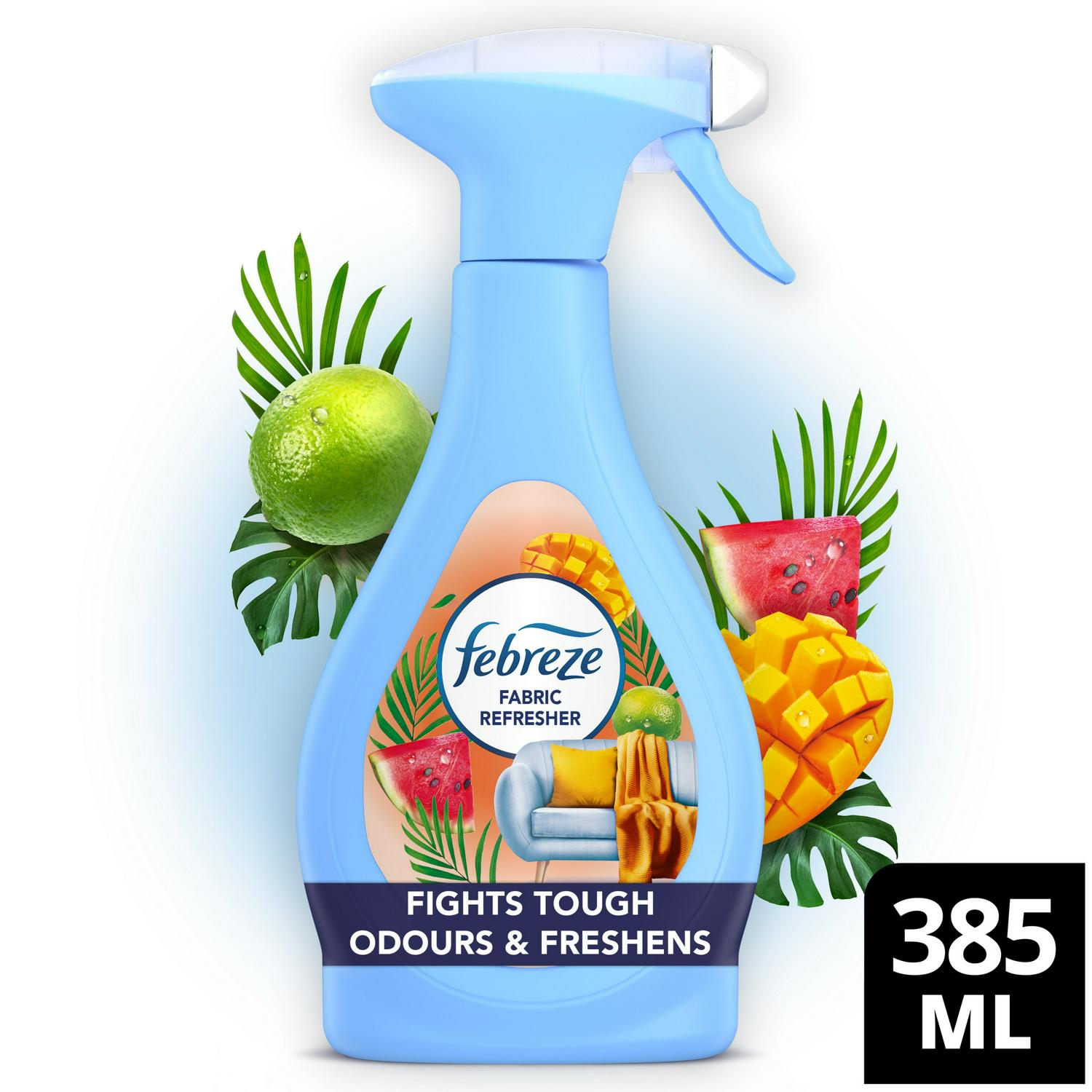 Febreze fabric freshener spray fruity tropics 375ml - British product