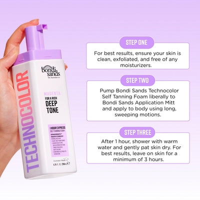 Bondi Sands Technocolor Magenta Self Tan Face Serum 200ml