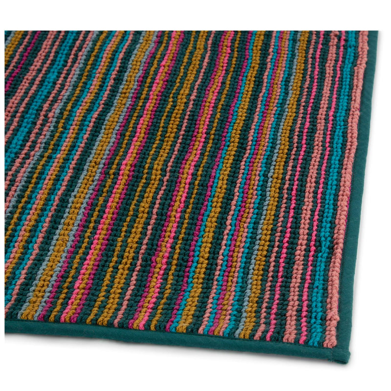 Habitat Skinny Bright Stripe Bath Mat 80cm x 50cm, UK version