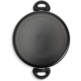 Habitat 24cm Aluminium Stockpot - Black