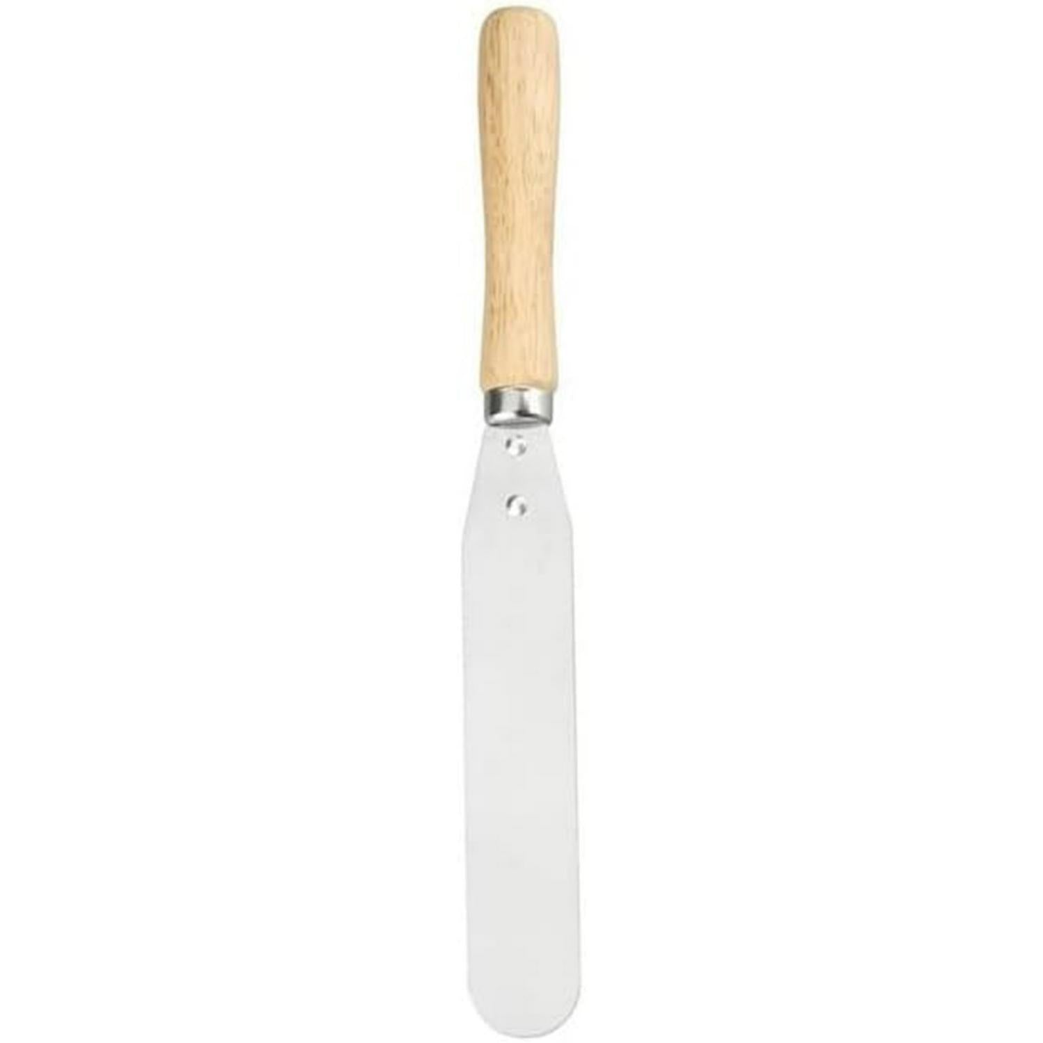 Tala palette knife featuring stainless steel and wood handle (British brand)
