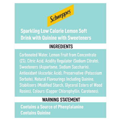 Slimline Bitter Lemon Lavkalori Brus med Kinine 1L