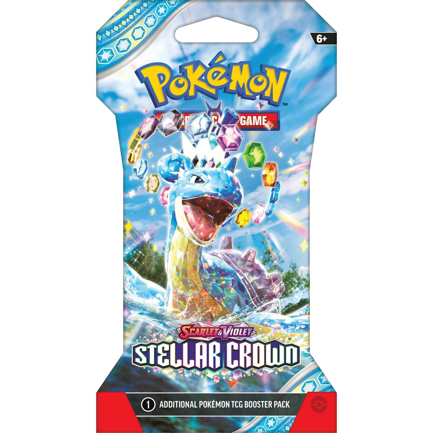Pokemon Sleeved Booster containing eleven cards imported from the UK
