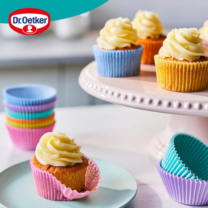 Dr. Oetker Pastel Cupcake Cases x72