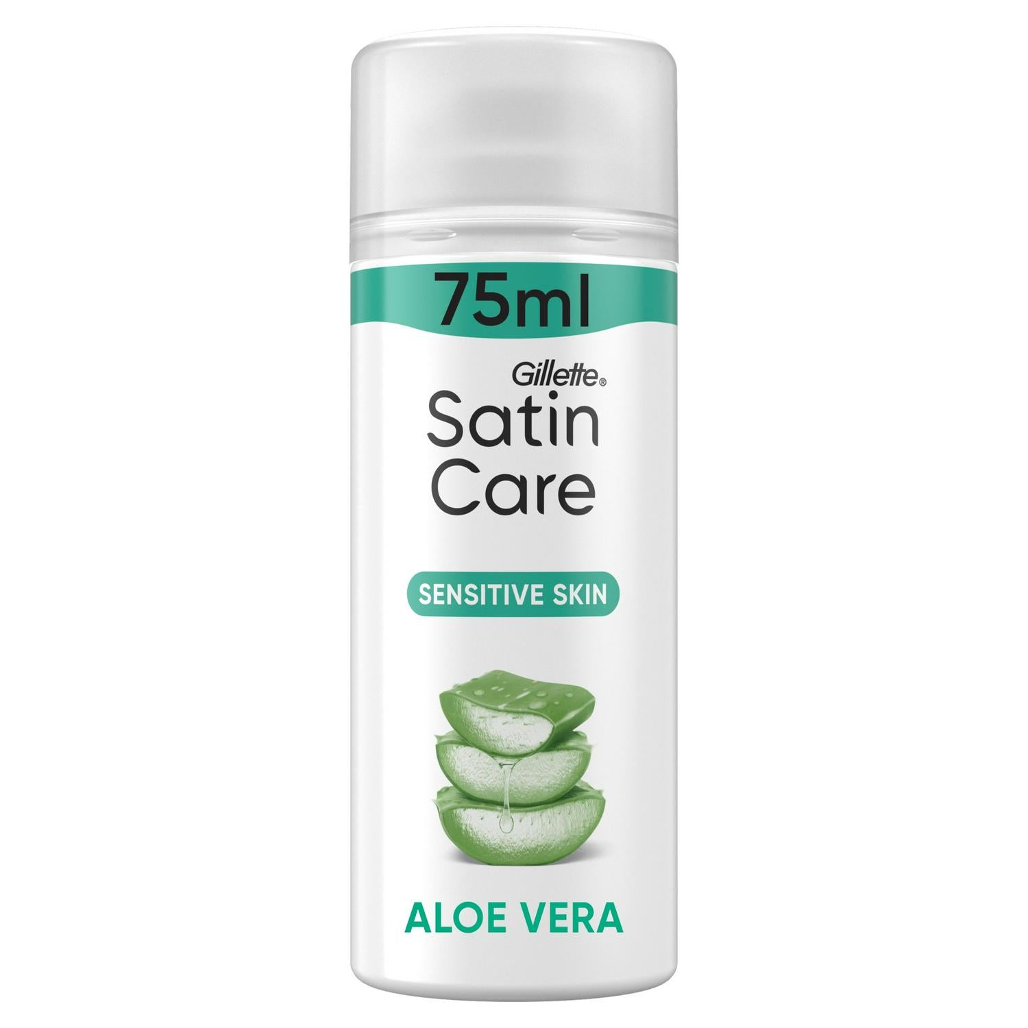 Venus Satin Care sensitive skin shaving gel 75ml (British brand)